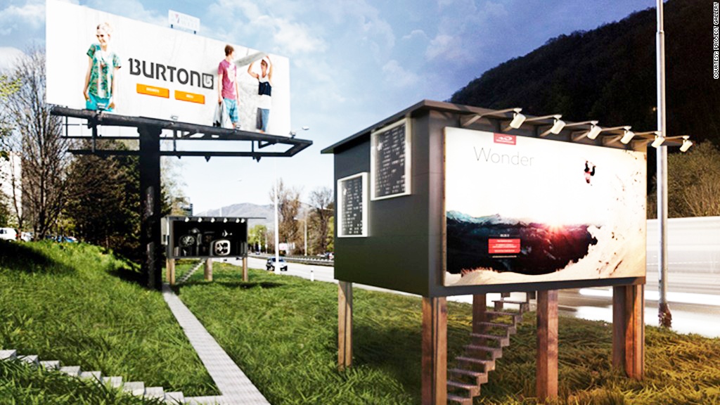 Billboards That House the Homeless